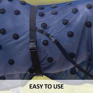 Manta de Terapia Magnética para Caballos, Color Azul Marino, con Más de 90 Imanes Unipolares, Acelera la Curación, para el Bienestar Equino - Product Image 4