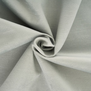 New Style Customized 100% Polyester Home Textile Full Blackout Snow Velvet with <b>Star</b> Linen <b>Fabric</b> Woven Plain Curtain - Product Image 1