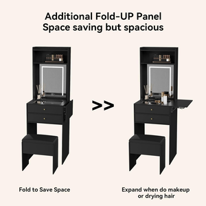 Coiffeuse moderne simple en <span class=keywords><strong>fer</strong></span> <span class=keywords><strong>forgé</strong></span> pour petit appartement avec <span class=keywords><strong>miroir</strong></span> de chaise - Product Image 4