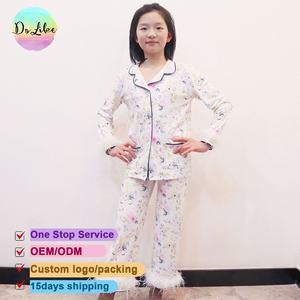 2 uds. Conjuntos de pijamas para niños, Tops y pantalones de algodón, Conjunto personalizado al por mayor, trajes, ropa para niños - Product Image 2