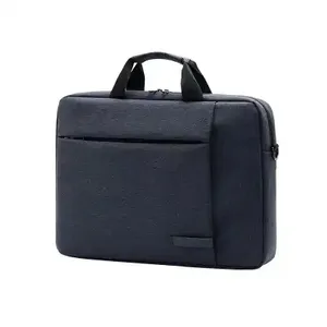 Mochila 15.7 inch man black canvas 13 14 inch waterproof business men commuting laptop hand computer bag briefcase