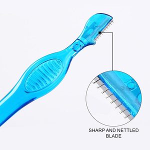 Herramientas <span class=keywords><strong>de</strong></span> Cuidado <span class=keywords><strong>de</strong></span> Maquillaje, Depilación Facial, Depiladora <span class=keywords><strong>de</strong></span> Cejas <span class=keywords><strong>de</strong></span> Acero Inoxidable para Mujer, Recortadora <span class=keywords><strong>de</strong></span> Cejas, Depiladora Facial <span class=keywords><strong>de</strong></span> Seguridad - Product Image 3