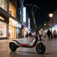ZT3 Pro 2026 Nuevo Scooter Plegable con Capacidad de Carga de 120 kg, Frenos de Disco Delanteros/Traseros, Alta Velocidad, Batería de 10 AH para Adultos, ZT3 Pro IPX5 Resistente al Agua
