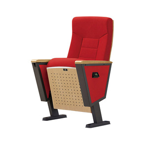 Mesas de auditorio de madera de diseño moderno y duradero portátil y silla de asiento para Cine para salas de cine - Product Image 4