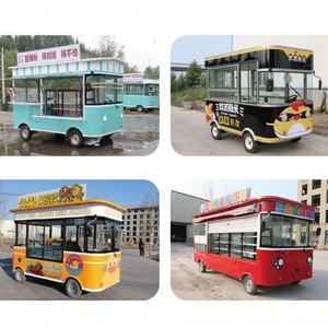Food Truck de Style Classique Vintage à 4 Roues, Corps en Acier Inoxydable, Alimentation Intégrée, Utilisation Extérieure, Montage Facile, Espace de Préparation - Product Image 5