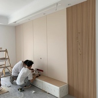 Meilleures ventes : Panneaux de revêtement mural 3D en placage de bois de bambou moderne, grain de bois, écologiques et économiques pour salon et cuisine