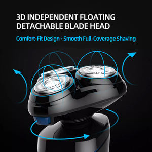 Японская технология, портативная электробритва для мужчин, с тройным лезвием, с батарейным питанием для бритья лица и бороды для домашнего автомобиля/гаража - Product Image 2