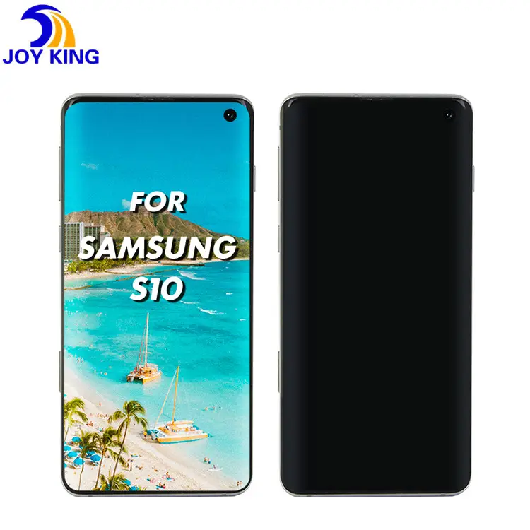 Original Super AMOLED LCD für Samsung Galaxy S10 G973 G973F LCD S10 Plus G975 G975F LCD-Display Touchscreen Digiti zer Baugruppe