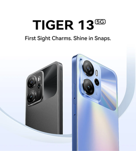 Smartphone Blackview OSCAL TIGER <span class=keywords><strong>13</strong></span> 5G, écran 6,67'', T760, 8 Go + 256 Go, appareil photo IA 50 MP, 5000 mAh, NFC, Android <span class=keywords><strong>14</strong></span> - Product Image 1