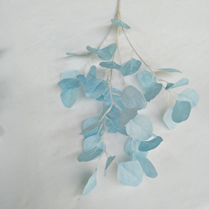 Long Artificial Eucalyptus Garland Silver <strong>Dollar</strong> Leaves Fake Green Tree Branches for Centerpiece - Product Image 6