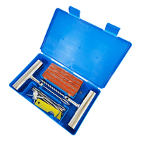 Offre Spéciale : Kit de Réparation de Pneus Tubeless 33 Pièces avec Poignée en T pour Voiture, Réparation d'Urgence et Voyage en Extérieur