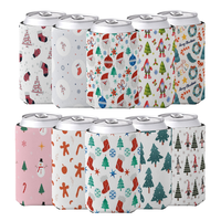 Manchon isotherme en néoprène camouflage pour canettes et porte-bière pour fêtes, activités de plein air et camping