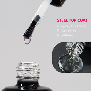 BD Steel Top <span class=keywords><strong>Coat</strong></span> Personnalisé Sans HEMA Super Brillant Top & <span class=keywords><strong>Base</strong></span> <span class=keywords><strong>Coat</strong></span> Gel Diamant Trempé 1KG Haute Brillance Sans Résidu Sans TPO Gel de Finition pour Ongles - Product Image 6