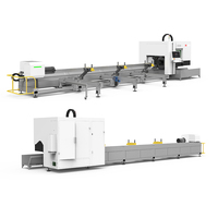 Machine de découpe laser à fibre JQLASER 240mm 280mm avec mandrin et découpe biseautée 3D pour tuyaux métalliques