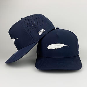 Boné de Beisebol Personalizado com Logo Bordado em 3D, 5 Painéis, Estampa de Leopardo, Impermeável, Estilo Trucker com Cordão para Golfe - Product Image 1