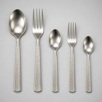 Ensemble de couverts en acier inoxydable robuste et durable, 24 pièces, couteau, fourchette, cuillère, anti-rouille, pour restaurant, hôtel, Kenya