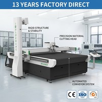 Machine de découpe de cuir CNC avec couteau vibrant pour ceintures, sangles et portefeuilles