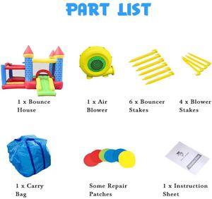 Docteur Dauphin Vente en gros <span class=keywords><strong>pas</strong></span> <span class=keywords><strong>cher</strong></span> Fête d'enfants Château <span class=keywords><strong>gonflable</strong></span> Prix <span class=keywords><strong>Petit</strong></span> château <span class=keywords><strong>gonflable</strong></span> avec toboggan - Product Image 6