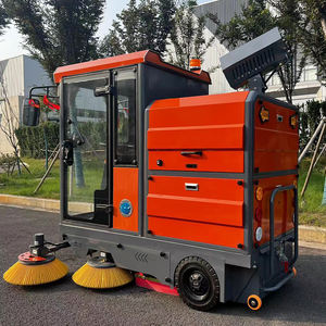 <span class=keywords><strong>Balai</strong></span> à fil d'acier, balayeuse à batterie, nettoyeur de sol, nettoyeur de route pour projets de nettoyage commerciaux et industriels - Product Image 4