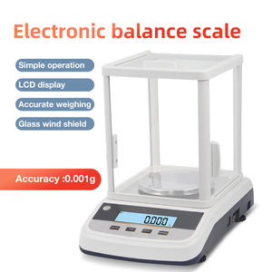 공장 도매 디지털 마이크로 100g/200g/300g/500g 균형 정밀 전자 저울 1mg 실험실 규모 분석 저울 - Product Image 6