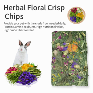 Chips Aromáticos de Flores Herbales para Mascotas Pequeñas, Cuidado de la Salud, Flores, Mi Vecino Totoro, Conejillo de Indias, Conejo, Snack de Hierbas - Product Image 2