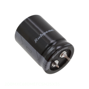 ตัวเก็บประจุแบบ Through Hole CAP ALUM 680UF 20% 200V SNAP TH 200MXC680MEFCSN25X35 680 ยูเอฟ จากผู้ผลิต - Product Image 1
