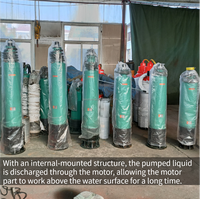 Pompa Air Limbah Sentrifugal Submersible Tekanan Tinggi Kuang Yu WQXN Harga Pabrik 3-50HP Motor Listrik 3 Fasa Multistage