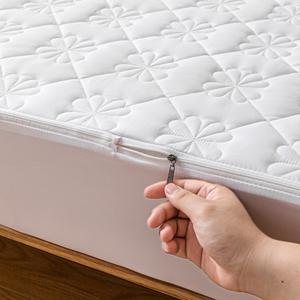 Venta al por mayor nuevo diseño de alta calidad barato <span class=keywords><strong>cremallera</strong></span> <span class=keywords><strong>Funda</strong></span> de colchón acolchado <span class=keywords><strong>Funda</strong></span> de colchón con <span class=keywords><strong>cremallera</strong></span> - Product Image 3