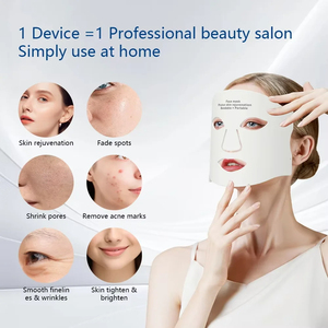 Máscara Facial <span class=keywords><strong>LED</strong></span> para el Cuidado de la Piel, Equipo de Belleza Facial, Terapia de Luz Roja, Cuidado Personal de la Salud de la Piel, Más Vendida - Product Image 4