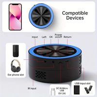 Nouveau projecteur LED portable mini G320 YG300 modèle 2026, HD Android 9, vente en gros, vidéoprojecteur compatible 720P USB Smartphone
