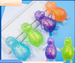 Divertidas Pelotas Antiestrés de TPR Suave con Forma de Oso, Juguetes Blandos para Apretar, Pelota de Estrés, Juguete Sensorial - Product Image 4