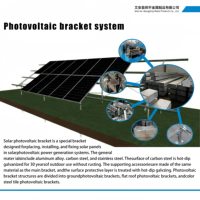 Plaque de fixation photovoltaïque pour toiture d'appartement ou de villa, pince solaire à maintien stable, cadre de panneau galvanisé anti-corrosion