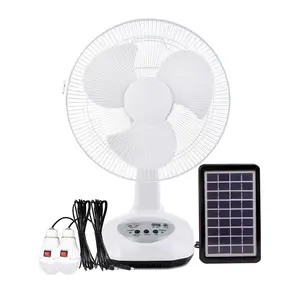 High Quality Spot Wholesale Energy Saving 16 inches USB Mobile Charge Powerful 9 Speeds solar electric rechargeable fan