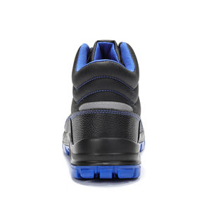 รองเท้าเซฟตี้ JIANKUN CE S3 SR รุ่นใหม่ แบบ unisex หุ้มข้อกลาง หัวเหล็ก หนังวัว กันลื่น/กันทะลุ/กันกระแทก รองเท้าลำลองเพื่อความปลอดภัยสำหรับงานอุตสาหกรรม - Product Image 5