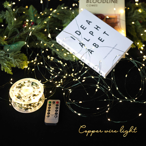 Christmas Tree Decoration <b>Light</b> <b>String</b> Multi-function Control Remote Control Warm White LED - Product Image 3