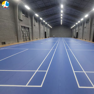 Cancha deportiva de Interior de fabricante profesional para suelo de tenis de mesa bádminton Bask Instalación rápida césped <span class=keywords><strong>artificial</strong></span> - Product Image 1