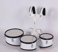 Tambour multi-tons, tambour triple, support arrière, tambour triple, tambour de marche, tambour 8 10 12 pouces, équipe de clairon, tambour à quatre tons, cinq tons d