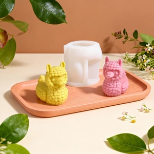 Alpaca Duck <b>Silicone</b> Mold DIY Cake <b>Baking</b> & Candle Making Mold Decoration Shaping Mold - Product Image 3