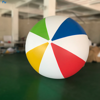Logo personnalisé boule géante boule de Noël peinture en aérosol décoration de mariage prix de gros boule gonflable en PVC