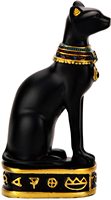 Statuette de collection égyptienne Bastet, déesse chat