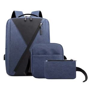 Sac à dos Lvteng pour homme, grande capacité, chargement USB, antivol, motif géométrique, décontracté, léger, pour ordinateur portable, rétractable - Product Image 1