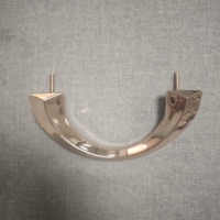 HP002 Poignées de cercueil en plastique couleur or style européen pour cercueil en bois, fournitures funéraires, accessoires de cercueil