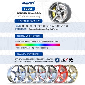 Cerchi Forgiati DEAN DV05 6061 18/19/20/21/22" 5X108 5X112 5X114.3 5X120 5X130 Personalizzabili per Mustang GTR M3 M4 911 458 SF90 - Product Image 2