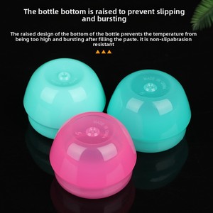 Pot cosmétique en plastique en forme de <span class=keywords><strong>champignon</strong></span> de 5, 10, 20, 30g avec <span class=keywords><strong>guide</strong></span> pour couvercle intérieur, flacon de voyage rechargeable - Product Image 4