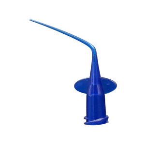 Aguja curva desechable de material PP para relleno de conductos radiculares dentales, para equipos de terapia oral - Product Image 1