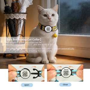Fast Delivery QR Code <b>Dog</b> <b>Tag</b> Newborn Puppy Kitten ID <b>Tag</b> Anti Loss <b>Dog</b> Collar Pet Anti-lost Information <b>Tag</b> - Product Image 4