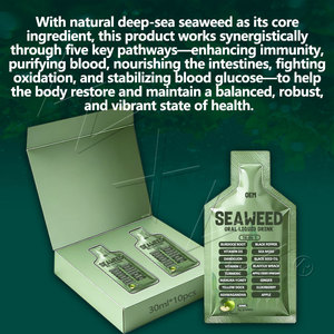 Sachet de Líquido Oral de Algas Marinas con Vitamina <span class=keywords><strong>D</strong></span> y Calcio - Refuerza el Sistema Inmunológico y la Fuerza Ósea OEM - Product Image 4