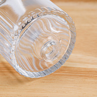 Flacon de parfum en verre transparent OEM 30ml 50ml, cylindre vide, luxe, noir mat, couvercle magnétique, boîte cadeau, vaporisateur à pompe, emballage