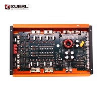 Amplificateur de voiture Kuer Factory en gros, nouveau modèle, 12V, 4*60 Watts, 4 canaux, amplificateur stéréo de voiture pleine gamme