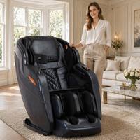 Système de fauteuil de massage professionnel avec bien-être avancé, design élégant et ciblage des points d'acupuncture, pour la maison et le bureau